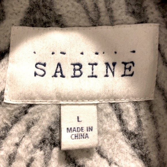 Sabine Zebra Trench Coat L - Picture 8 of 11